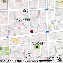 ａｐｏｌｌｏｓｔａｔｉｏｎ岡山今ＳＳ周辺の地図