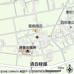 岡山県総社市清音軽部890周辺の地図