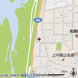 岡山県総社市清音上中島90周辺の地図
