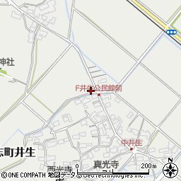 中井生集会所周辺の地図