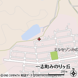 みのりヶ丘集会所周辺の地図