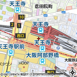 シジャン 天王寺MIO店周辺の地図