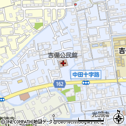岡山市立吉備公民館周辺の地図