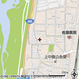 岡山県総社市清音上中島68周辺の地図