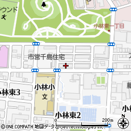 千島第１コーポ１号棟周辺の地図