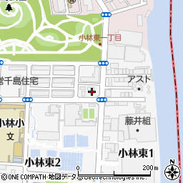 コスモ千島町ＳＳ周辺の地図