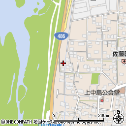 岡山県総社市清音上中島89-1周辺の地図