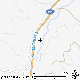 広島県山県郡安芸太田町松原52周辺の地図