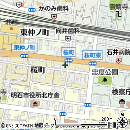 株式会社神盟　明石支店周辺の地図
