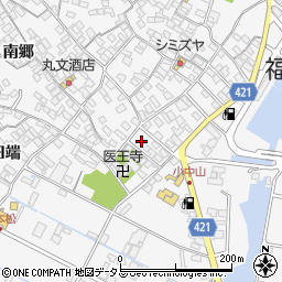 愛知県田原市小中山町南郷26周辺の地図
