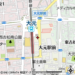 東京整体大元校周辺の地図