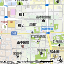 奈良県大和郡山市矢田町通9周辺の地図