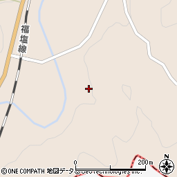 広島県府中市上下町松崎16周辺の地図