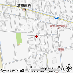 岡山県岡山市中区倉益131-24周辺の地図