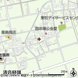 岡山県総社市清音軽部302周辺の地図