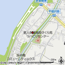 岡山県岡山市東区西大寺浜176周辺の地図
