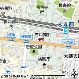 石井病院研修センター周辺の地図