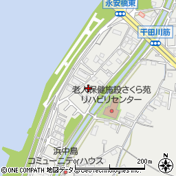 岡山県岡山市東区西大寺浜177周辺の地図