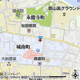 名阪運輸城南町倉庫周辺の地図