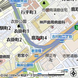レオパレスＳｅａＳｉｄｅ須磨周辺の地図