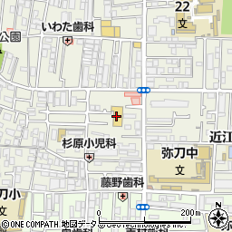 サンディ東大阪近江堂店周辺の地図