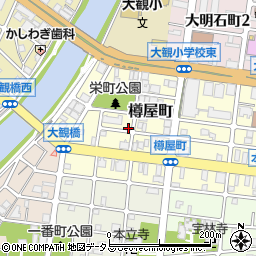 兵庫県明石市樽屋町18-4周辺の地図