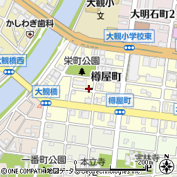 兵庫県明石市樽屋町18-5周辺の地図