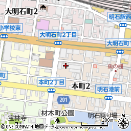 日新信用金庫　本部周辺の地図