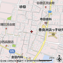 三重県津市香良洲町周辺の地図