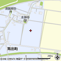 三重県松阪市舞出町周辺の地図