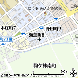 アイケー周辺の地図