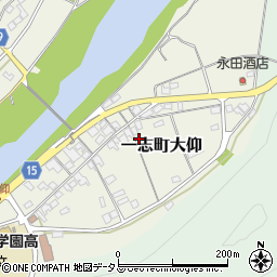 三重県津市一志町大仰145-1周辺の地図