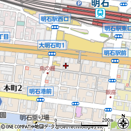 株式会社西松屋　明石店周辺の地図