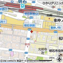 セブンイレブン明石桜町店周辺の地図