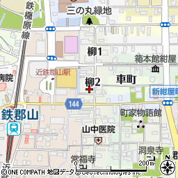 成駒周辺の地図