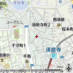 藤岡酒店周辺の地図