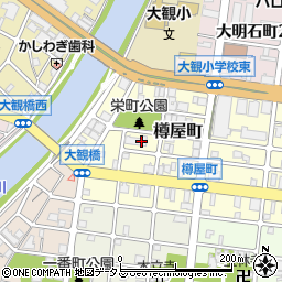 兵庫県明石市樽屋町18周辺の地図