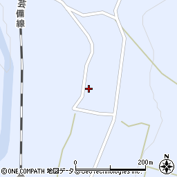 広島県安芸高田市甲田町上小原77周辺の地図