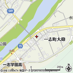 三重県津市一志町大仰295周辺の地図