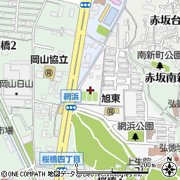 岡山県岡山市中区網浜786周辺の地図