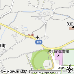 奈良県大和郡山市矢田町4493周辺の地図