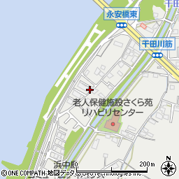 岡山県岡山市東区西大寺浜134周辺の地図