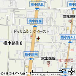 マクドナルド外環東大阪店周辺の地図