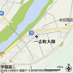 三重県津市一志町大仰145周辺の地図