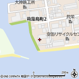 藤田酸素工業　高圧ガスセンター周辺の地図