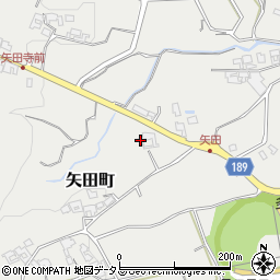 奈良県大和郡山市矢田町4424周辺の地図
