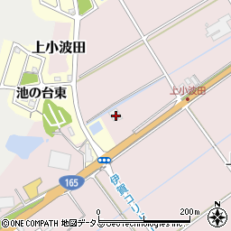 三重県名張市上小波田3067-1周辺の地図