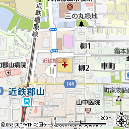 株式会社松源　大和郡山店周辺の地図