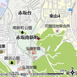 岡山県岡山市中区赤坂南新町4周辺の地図