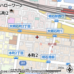 ＷＤＢ株式会社　明石支店周辺の地図